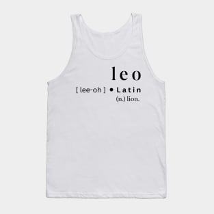 Leo Tank Top